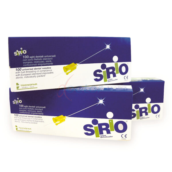 AGHI STERILI SIRIO 30G 0,3X12 CF 100PZ ( S.12-R.5 )